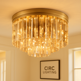 1920s Odeon Flushmount 20"